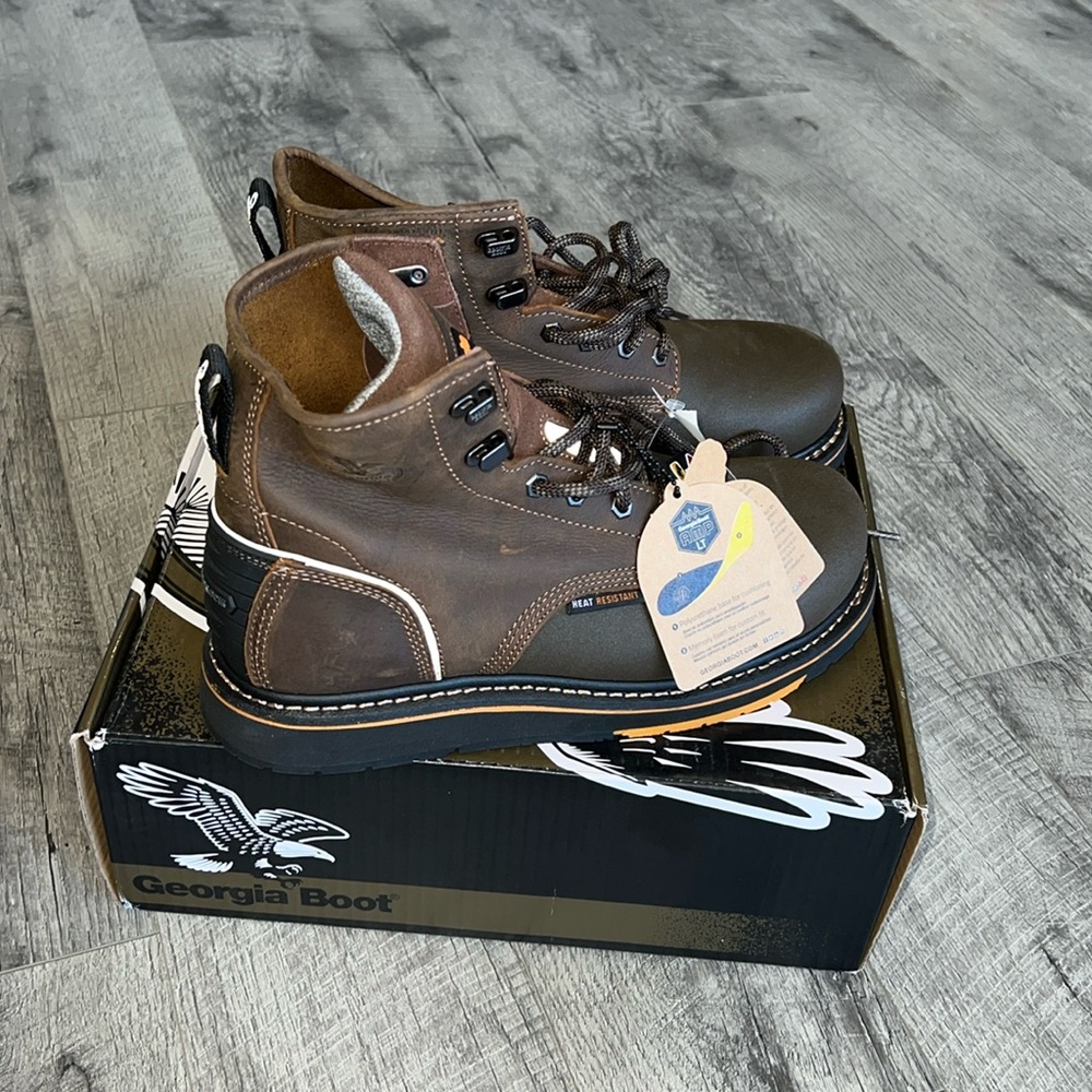 NWT! Georgia Boot Men’s. Power wedge.